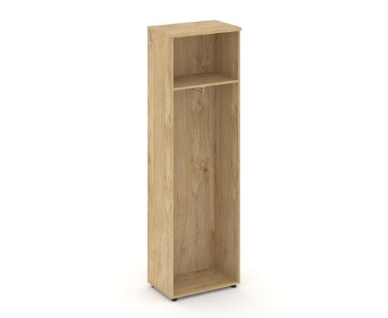 Стайл Проджект Гардероб узкий неглубокий 600x400x1982 SN.GB-001 Тиквуд Светлый/Черный Ручки, Основной цвет: Тиквуд Светлый/Черный Ручки, Ширина: 600, Высота: 1982, Глубина: 400, Максимальная ширина: 600, Максимальная глубина: 400, Максимальная высота: 1982, Объем: 0,094, Бренд: РИВА ООО, Артикул для сайта: SN.GB-001, изображение 2post-test