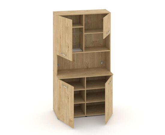 Фит Вариант № 5 1200x600/420x2178 MN-005 Тиквуд Светлый, Основной цвет: Тиквуд Светлый, Ширина: 1200, Высота: 2178, Глубина: 420, Максимальная ширина: 1200, Максимальная глубина: 420, Максимальная высота: 2178, Минимальная глубина: 600, Объем: 0,283, Бренд: РИВА ООО, Артикул для сайта: MN-005, изображение 2post-test