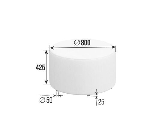 Вермонт Пуфик 800x800x425 PV-BB8 Velutto 54, Основной цвет: Velutto 54, Ширина: 800, Высота: 425, Глубина: 800, Максимальная ширина: 800, Максимальная глубина: 800, Максимальная высота: 425, Вес: 33,6, Бренд: РИВА ООО, Артикул для сайта: PV-BB8, изображение 2post-test