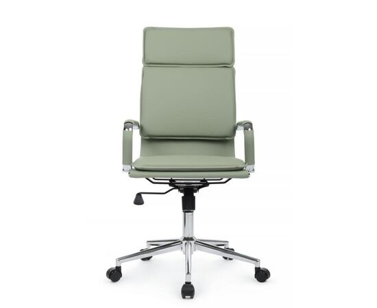 Кресло Хьюго RCH 57x56x109/119 6003-1SE Зеленый, Основной цвет: Зеленый, Ширина: 57, Высота: 119, Глубина: 56, Максимальная ширина: 57, Максимальная глубина: 56, Максимальная высота: 119, Вес: 14,8, Материал сиденья: экокожа, Механизм: топ-ган, Подголовник: металлические хромированные, с накладками из экокожи в цвет кресла, Цвет сиденья: Зеленый, Цвет спинки: Зеленый, Максимальная нагрузка: 120, Материал спинки: экокожа, Гарантия: 1 год, Страна производитель: Китай, Объем: 0,288, Бренд: РИВА ООО, Артикул для сайта: 6003-1SE, изображение 8post-test