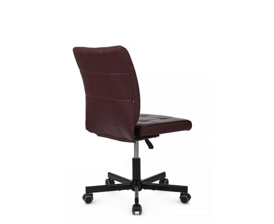 Кресло Соло RCH 56x59x83/93 SLP-205 Коричневый, Основной цвет: Коричневый, Ширина: 56, Высота: 93, Глубина: 59, Максимальная ширина: 56, Максимальная глубина: 59, Максимальная высота: 93, Вес: 8, Материал сиденья: экокожа, Механизм: пиастра, Цвет сиденья: Коричневый, Цвет спинки: Коричневый, Максимальная нагрузка: 100, Материал спинки: экокожа, Гарантия: 1 год, Страна производитель: Россия, Объем: 0,053, Бренд: РИВА ООО, Артикул для сайта: SLP-205, изображение 3post-test