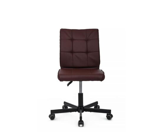 Кресло Соло RCH 56x59x83/93 SLP-205 Коричневый, Основной цвет: Коричневый, Ширина: 56, Высота: 93, Глубина: 59, Максимальная ширина: 56, Максимальная глубина: 59, Максимальная высота: 93, Вес: 8, Материал сиденья: экокожа, Механизм: пиастра, Цвет сиденья: Коричневый, Цвет спинки: Коричневый, Максимальная нагрузка: 100, Материал спинки: экокожа, Гарантия: 1 год, Страна производитель: Россия, Объем: 0,053, Бренд: РИВА ООО, Артикул для сайта: SLP-205, изображение 8post-test