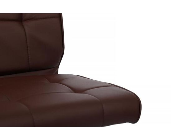Кресло Соло RCH 56x59x83/93 SLP-205 Коричневый, Основной цвет: Коричневый, Ширина: 56, Высота: 93, Глубина: 59, Максимальная ширина: 56, Максимальная глубина: 59, Максимальная высота: 93, Вес: 8, Материал сиденья: экокожа, Механизм: пиастра, Цвет сиденья: Коричневый, Цвет спинки: Коричневый, Максимальная нагрузка: 100, Материал спинки: экокожа, Гарантия: 1 год, Страна производитель: Россия, Объем: 0,053, Бренд: РИВА ООО, Артикул для сайта: SLP-205, изображение 9post-test
