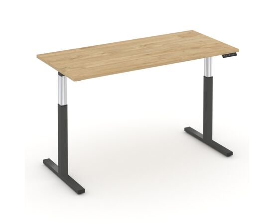 Мув Ап Стол электроподъемный 1580x720x720/1190 MV.SE-4.7 Тиквуд Светлый/Металл Антрацит, Основной цвет: Тиквуд Светлый/Металл Антрацит, Ширина: 1580, Высота: 1190, Глубина: 720, Максимальная ширина: 1580, Максимальная глубина: 720, Максимальная высота: 1190, Объем: 0,113, Бренд: РИВА ООО, Артикул для сайта: MV.SE-4.7, изображение 2post-test