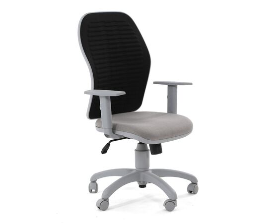 КЬЮ3/Q3 Кресло рабочее 44/60x44/57xh100/106 Q3 Grey ME19 Bienvenido JADE 9502 Серый, Минимальная высота: 100, Основной цвет: Серый, Ширина: 60, Высота: 106, Глубина: 57, Максимальная ширина: 60, Максимальная глубина: 57, Минимальная ширина: 44, Максимальная высота: 106, Минимальная глубина: 44, Вес: 14, Объем: 0,2, Бренд: ЦЕНТРЭКСИМ ООО, Артикул для сайта: Q3 Grey ME19 Bienvenido JADE 9502, изображение 2post-test