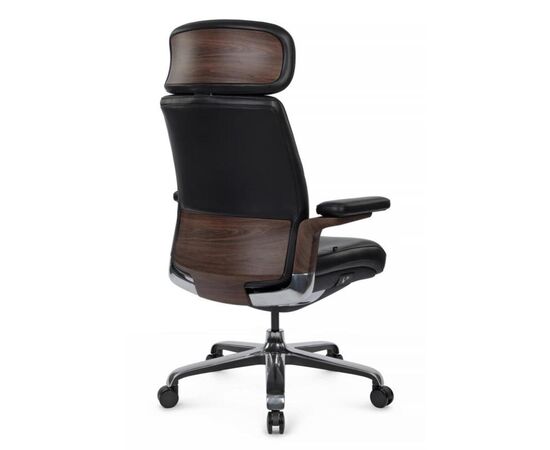 Кресло Марк 74x70x120/126 FK006-A Чёрный, Основной цвет: Чёрный, Ширина: 74, Высота: 126, Глубина: 70, Максимальная ширина: 74, Максимальная глубина: 70, Максимальная высота: 126, Вес: 35,2, Материал сиденья: натуральная кожа, Механизм: синхромеханизм со слайдером с фиксацией в 3 положениях, Подголовник: 3D, с накладками из кожи в цвет кресла, Цвет сиденья: Черный, Цвет спинки: Черный, Максимальная нагрузка: 250, Материал спинки: натуральная кожа, Гарантия: 5 лет, Страна производитель: Китай, Объем: 0,389, Бренд: РИВА ООО, Артикул для сайта: FK006-A, изображение 3post-test