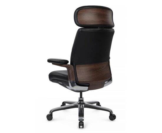 Кресло Марк 74x70x120/126 FK006-A Чёрный, Основной цвет: Чёрный, Ширина: 74, Высота: 126, Глубина: 70, Максимальная ширина: 74, Максимальная глубина: 70, Максимальная высота: 126, Вес: 35,2, Материал сиденья: натуральная кожа, Механизм: синхромеханизм со слайдером с фиксацией в 3 положениях, Подголовник: 3D, с накладками из кожи в цвет кресла, Цвет сиденья: Черный, Цвет спинки: Черный, Максимальная нагрузка: 250, Материал спинки: натуральная кожа, Гарантия: 5 лет, Страна производитель: Китай, Объем: 0,389, Бренд: РИВА ООО, Артикул для сайта: FK006-A, изображение 5post-test