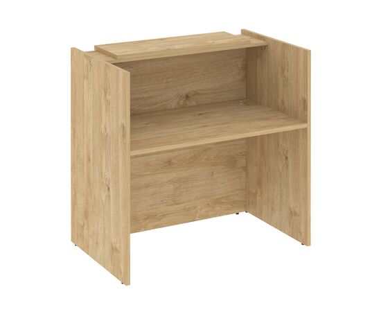 Оникс Ресепшн 1230x766x1187 O.R-K-4 Тиквуд Светлый, Основной цвет: Тиквуд Светлый, Ширина: 1230, Высота: 1187, Глубина: 766, Максимальная ширина: 1230, Максимальная глубина: 766, Максимальная высота: 1187, Объем: 0,194, Бренд: РИВА ООО, Артикул для сайта: O.R-K-4, изображение 2post-test