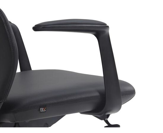 Кресло Венетто-M 64x64x95/103 FK013-B12 Чёрный, Основной цвет: Чёрный, Ширина: 64, Высота: 103, Глубина: 64, Максимальная ширина: 64, Максимальная глубина: 64, Максимальная высота: 103, Вес: 21,5, Материал сиденья: натуральная кожа/экокожа, Механизм: синхромеханизм с фиксацией в 4 положениях, Подголовник: черный алюминий, с накладками из кожи в цвет кресла, Цвет сиденья: Черный, Цвет спинки: Черный, Материал спинки: натуральная кожа/экокожа, Гарантия: 5 лет, Страна производитель: Китай, Максимальная нагрузка: 150, Бренд: РИВА ООО, Артикул для сайта: FK013-B12, изображение 13post-test