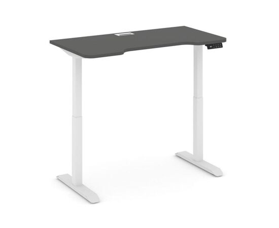 Мув Ап Стол электроподъемный 1 лючок 162x82, 1180x720x730/1230 MV.SED-2.7.ZV Антрацит NEW/Металл Белый Матовый Гладкий, Основной цвет: Антрацит NEW/Металл Белый Матовый Гладкий, Минимальная высота: 730, Ширина: 1180, Высота: 1230, Глубина: 720, Максимальная ширина: 1180, Максимальная глубина: 720, Максимальная высота: 1230, Объем: 0,001, Бренд: РИВА ООО, Артикул для сайта: MV.SED-2.7.ZV, изображение 3post-test