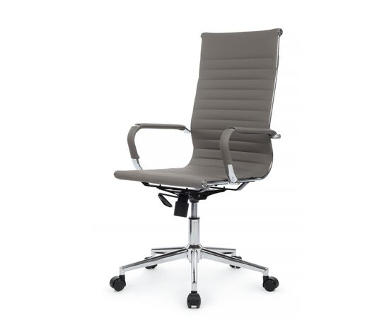 Кресло Хьюго RCH 57x56x109/119 6002-1SE Серый, Основной цвет: Серый, Ширина: 57, Высота: 119, Глубина: 56, Максимальная ширина: 57, Максимальная глубина: 56, Максимальная высота: 119, Вес: 12,6, Материал сиденья: экокожа, Механизм: топ-ган, Подголовник: металлические хромированные, с накладками из экокожи в цвет кресла, Цвет сиденья: Серый, Цвет спинки: Серый, Максимальная нагрузка: 120, Материал спинки: экокожа, Гарантия: 1 год, Страна производитель: Китай, Объем: 0,288, Бренд: РИВА ООО, Артикул для сайта: 6002-1SE, изображение 7post-test