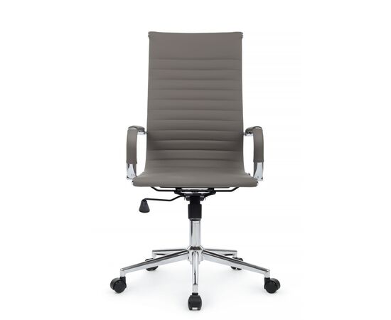 Кресло Хьюго RCH 57x56x109/119 6002-1SE Серый, Основной цвет: Серый, Ширина: 57, Высота: 119, Глубина: 56, Максимальная ширина: 57, Максимальная глубина: 56, Максимальная высота: 119, Вес: 12,6, Материал сиденья: экокожа, Механизм: топ-ган, Подголовник: металлические хромированные, с накладками из экокожи в цвет кресла, Цвет сиденья: Серый, Цвет спинки: Серый, Максимальная нагрузка: 120, Материал спинки: экокожа, Гарантия: 1 год, Страна производитель: Китай, Объем: 0,288, Бренд: РИВА ООО, Артикул для сайта: 6002-1SE, изображение 8post-test