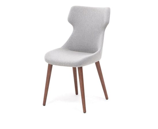 АНТЕЯ/ANTEA Кресло на 4 деревянных опорах 47x44/59xh88 ANTEA 4Woodlegs W/M 160 СЕРЫЙ/ТАБАК, Основной цвет: СЕРЫЙ/ТАБАК, Ширина: 47, Высота: 88, Глубина: 59, Максимальная ширина: 47, Максимальная глубина: 59, Максимальная высота: 88, Минимальная глубина: 44, Вес: 10, Объем: 0,36, Бренд: ЦЕНТРЭКСИМ ООО, Артикул для сайта: ANTEA 4Woodlegs W/M 160, изображение 2post-test
