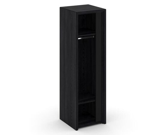 Корнер Гардероб узкий левый 600x600x2000 COR.GB-2 (L) Каштан Тоскана/Черный, Основной цвет: Каштан Тоскана/Черный, Ширина: 600, Высота: 2000, Глубина: 600, Максимальная ширина: 600, Максимальная глубина: 600, Максимальная высота: 2000, Объем: 0,221, Бренд: РИВА ООО, Артикул: COR.GB-2 (L), изображение 2post-test