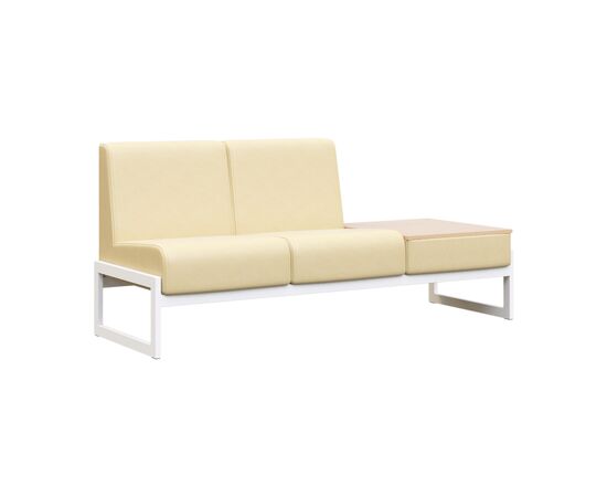 Модуль Диван двухместный столик универсальный 1855x700x800 MD.D2-ST2 Oregon 11/Акация Лорка/Металл Белый, Основной цвет: Oregon 11/Акация Лорка/Металл Белый, Ширина: 1855, Высота: 800, Глубина: 700, Максимальная ширина: 1855, Максимальная глубина: 700, Максимальная высота: 800, Объем: 0,57, Бренд: РИВА ООО, Артикул для сайта: MD.D2-ST2, изображение 2post-test