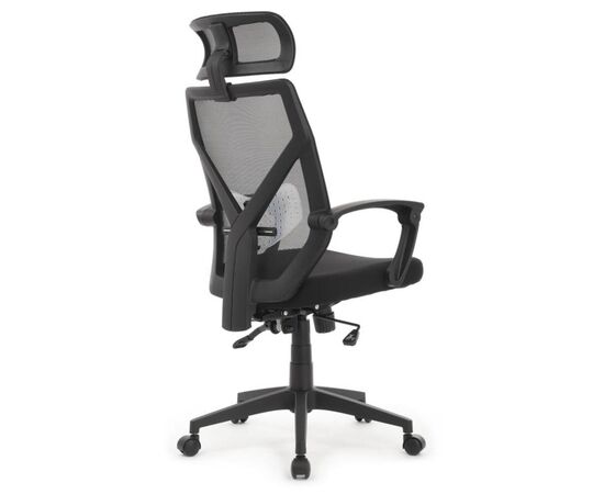 Кресло Оливер RCH 64x64x115/123 W-203AC Черный пластик/Черный, Основной цвет: Черный пластик/Черный, Ширина: 64, Высота: 123, Глубина: 64, Максимальная ширина: 64, Максимальная глубина: 64, Максимальная высота: 123, Вес: 17,6, Материал сиденья: ткань, Механизм: топ-ган люкс, Подголовник: черный пластик, Цвет сиденья: Черный, Цвет спинки: Черный, Максимальная нагрузка: 120, Материал спинки: сетка, Гарантия: 1 год, Страна производитель: Китай, Объем: 0,136, Бренд: РИВА ООО, Артикул для сайта: W-203AC, изображение 3post-test