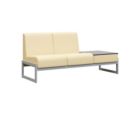 Модуль Диван двухместный столик универсальный 1855x700x800 MD.D2-ST2 Oregon 11/Венге Цаво/Металл Серый, Основной цвет: Oregon 11/Венге Цаво/Металл Серый, Ширина: 1855, Высота: 800, Глубина: 700, Максимальная ширина: 1855, Максимальная глубина: 700, Максимальная высота: 800, Объем: 0,57, Бренд: РИВА ООО, Артикул для сайта: MD.D2-ST2, изображение 2post-test