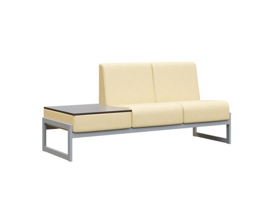 Модуль Диван двухместный столик универсальный 1855x700x800 MD.D2-ST2 Oregon 11/Венге Цаво/Металл Серый, Основной цвет: Oregon 11/Венге Цаво/Металл Серый, Ширина: 1855, Высота: 800, Глубина: 700, Максимальная ширина: 1855, Максимальная глубина: 700, Максимальная высота: 800, Объем: 0,57, Бренд: РИВА ООО, Артикул для сайта: MD.D2-ST2, изображение 3post-test