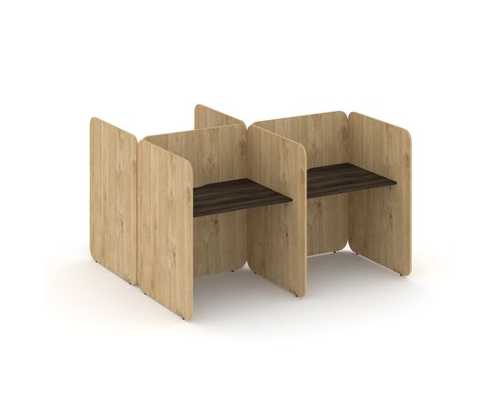 Бэлл Комплект №17 2014x1800x1200 KCB.K-017 Дуб Мали/Тиквуд Светлый, Основной цвет: Дуб Мали/Тиквуд Светлый, Ширина: 2014, Высота: 1200, Глубина: 1800, Максимальная ширина: 2014, Максимальная глубина: 1800, Максимальная высота: 1200, Объем: 0,167, Бренд: РИВА ООО, Артикул для сайта: KCB.K-017, изображение 2post-test