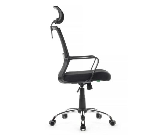 Кресло Минт RCH 60x52x114/124 1029HB Чёрный, Основной цвет: Чёрный, Ширина: 60, Минимальная высота: 114, Высота: 124, Максимальная нагрузка: 120, Глубина: 52, Максимальная ширина: 60, Максимальная глубина: 52, Максимальная высота: 124, Вес: 11,6, Материал сиденья: ткань, Механизм: топ-ган, Цвет сиденья: Черный, Цвет спинки: Черный, Материал спинки: сетка, Страна производитель: Китай, Бренд: РИВА ООО, Артикул для сайта: 1029HB, изображение 2post-test