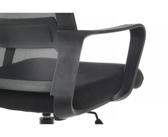 Кресло Минт RCH 60x52x114/124 1029HB Чёрный, Основной цвет: Чёрный, Ширина: 60, Минимальная высота: 114, Высота: 124, Максимальная нагрузка: 120, Глубина: 52, Максимальная ширина: 60, Максимальная глубина: 52, Максимальная высота: 124, Вес: 11,6, Материал сиденья: ткань, Механизм: топ-ган, Цвет сиденья: Черный, Цвет спинки: Черный, Материал спинки: сетка, Страна производитель: Китай, Бренд: РИВА ООО, Артикул для сайта: 1029HB, изображение 9post-test