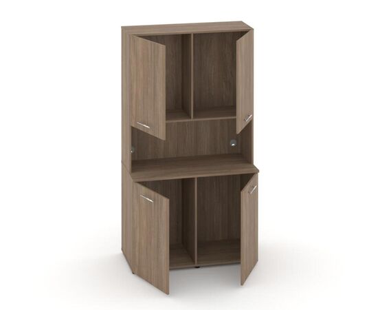 Фит Вариант № 7 1200x600/420x2178 MN-007 Дуб Аризона, Основной цвет: Дуб Аризона, Ширина: 1200, Высота: 2178, Глубина: 420, Максимальная ширина: 1200, Максимальная глубина: 420, Максимальная высота: 2178, Минимальная глубина: 600, Объем: 0,212, Бренд: РИВА ООО, Артикул для сайта: MN-007, изображение 2post-test
