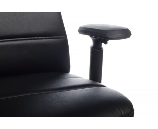 Кресло Сэм-М 64x64x101.5/110 B654-1 Чёрный, Основной цвет: Чёрный, Ширина: 64, Высота: 110, Глубина: 64, Максимальная ширина: 64, Максимальная глубина: 64, Максимальная высота: 110, Вес: 17,5, Материал сиденья: экокожа, Механизм: топ-ган с фиксацией в 1 положении, Подголовник: черный пластик 3D, Цвет сиденья: Черный, Цвет спинки: Черный, Материал спинки: экокожа, Максимальная нагрузка: 120, Страна производитель: Китай, Бренд: РИВА ООО, Артикул для сайта: B654-1, изображение 8post-test