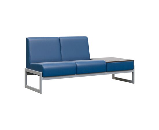Модуль Диван двухместный столик универсальный 1855x700x800 MD.D2-ST2 Oregon 03/Венге Цаво/Металл Серый, Основной цвет: Oregon 03/Венге Цаво/Металл Серый, Ширина: 1855, Высота: 800, Глубина: 700, Максимальная ширина: 1855, Максимальная глубина: 700, Максимальная высота: 800, Объем: 0,57, Бренд: РИВА ООО, Артикул для сайта: MD.D2-ST2, изображение 2post-test