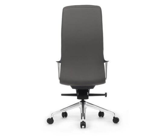 Кресло Плаза 68x68x119/127 FK004-A13 Антрацит, Основной цвет: Антрацит, Ширина: 68, Высота: 127, Глубина: 68, Максимальная ширина: 68, Максимальная глубина: 68, Максимальная высота: 127, Вес: 22, Материал сиденья: натуральная кожа/экокожа, Механизм: мультиблок, Подголовник: алюминий, Цвет сиденья: Антрацит, Цвет спинки: Антрацит, Максимальная нагрузка: 120, Материал спинки: натуральная кожа/экокожа, Гарантия: 5 лет, Страна производитель: Китай, Объем: 0,465, Бренд: РИВА ООО, Артикул для сайта: FK004-A13, изображение 4post-test