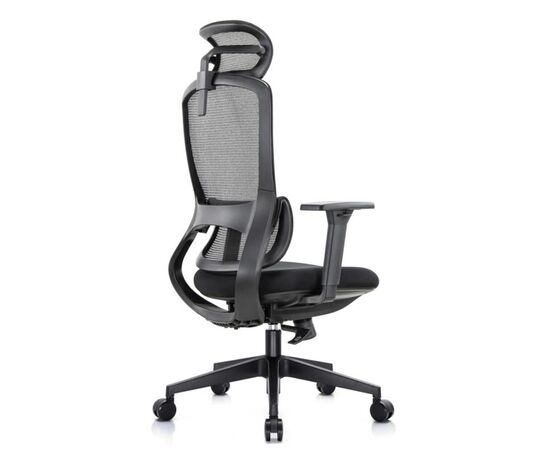 Кресло Скилл RCH 65x63x118/128 6245A-HS Чёрный, Основной цвет: Чёрный, Ширина: 65, Высота: 128, Глубина: 63, Максимальная ширина: 65, Максимальная глубина: 63, Максимальная высота: 128, Вес: 16,05, Материал сиденья: ткань, Механизм: топ-ган с фиксацией в 3 положениях, Подголовник: черный пластик 1D, Цвет сиденья: Черный, Цвет спинки: Черный, Максимальная нагрузка: 120, Материал спинки: сетка, Гарантия: 1 год, Страна производитель: Китай, Объем: 0,177, Бренд: РИВА ООО, Артикул для сайта: 6245A-HS, изображение 3post-test
