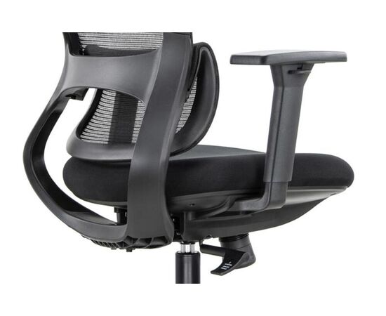 Кресло Скилл RCH 65x63x118/128 6245A-HS Чёрный, Основной цвет: Чёрный, Ширина: 65, Высота: 128, Глубина: 63, Максимальная ширина: 65, Максимальная глубина: 63, Максимальная высота: 128, Вес: 16,05, Материал сиденья: ткань, Механизм: топ-ган с фиксацией в 3 положениях, Подголовник: черный пластик 1D, Цвет сиденья: Черный, Цвет спинки: Черный, Максимальная нагрузка: 120, Материал спинки: сетка, Гарантия: 1 год, Страна производитель: Китай, Объем: 0,177, Бренд: РИВА ООО, Артикул для сайта: 6245A-HS, изображение 8post-test