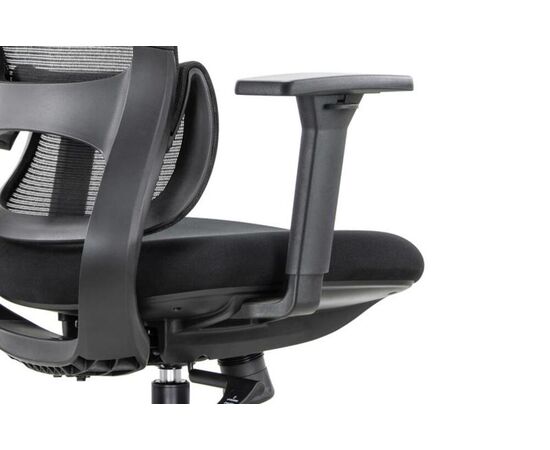 Кресло Скилл RCH 65x63x118/128 6245A-HS Чёрный, Основной цвет: Чёрный, Ширина: 65, Высота: 128, Глубина: 63, Максимальная ширина: 65, Максимальная глубина: 63, Максимальная высота: 128, Вес: 16,05, Материал сиденья: ткань, Механизм: топ-ган с фиксацией в 3 положениях, Подголовник: черный пластик 1D, Цвет сиденья: Черный, Цвет спинки: Черный, Максимальная нагрузка: 120, Материал спинки: сетка, Гарантия: 1 год, Страна производитель: Китай, Объем: 0,177, Бренд: РИВА ООО, Артикул для сайта: 6245A-HS, изображение 9post-test