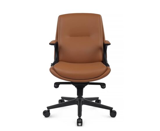 Кресло Данте-M 60x66x105/112 B2561-12 Светло-коричневый, Основной цвет: Светло-коричневый, Ширина: 60, Высота: 112, Глубина: 66, Максимальная ширина: 60, Максимальная глубина: 66, Максимальная высота: 112, Вес: 27, Материал сиденья: экокожа, Механизм: мультиблок, Подголовник: черный нейлон, с накладками из экокожи в цвет кресла, Цвет сиденья: Светло-коричневый, Цвет спинки: Светло-коричневый, Максимальная нагрузка: 150, Материал спинки: экокожа, Гарантия: 5 лет, Страна производитель: Китай, Объем: 0,216, Бренд: РИВА ООО, Артикул для сайта: B2561-12, изображение 8post-test