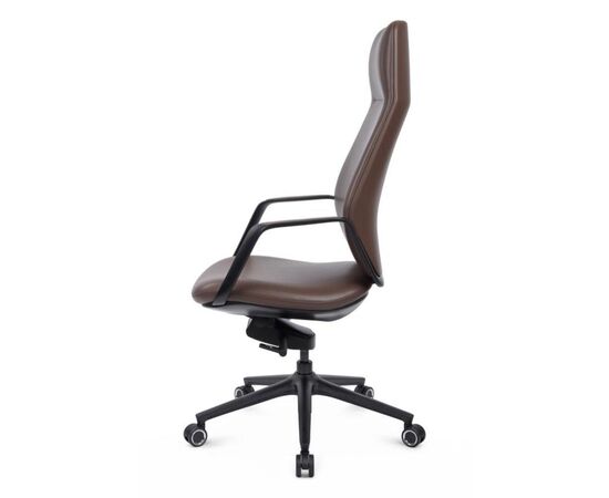 Кресло Давос 66x67x121/128 STAR-CL-H Коричневый/Металл Черный, Основной цвет: Коричневый/Металл Черный, Максимальная нагрузка: 120, Ширина: 66, Высота: 128, Глубина: 67, Максимальная ширина: 66, Максимальная глубина: 67, Максимальная высота: 128, Вес: 21,7, Механизм: синхромеханизм, Страна производитель: Китай, Объем: 0,413, Бренд: РИВА ООО, Артикул для сайта: STAR-CL-H, изображение 5post-test