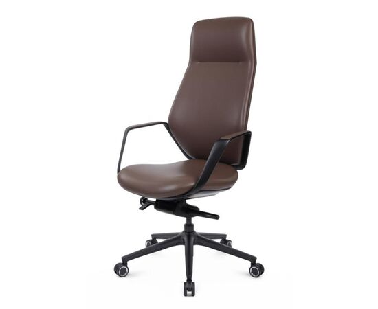 Кресло Давос 66x67x121/128 STAR-CL-H Коричневый/Металл Черный, Основной цвет: Коричневый/Металл Черный, Максимальная нагрузка: 120, Ширина: 66, Высота: 128, Глубина: 67, Максимальная ширина: 66, Максимальная глубина: 67, Максимальная высота: 128, Вес: 21,7, Механизм: синхромеханизм, Страна производитель: Китай, Объем: 0,413, Бренд: РИВА ООО, Артикул для сайта: STAR-CL-H, изображение 6post-test