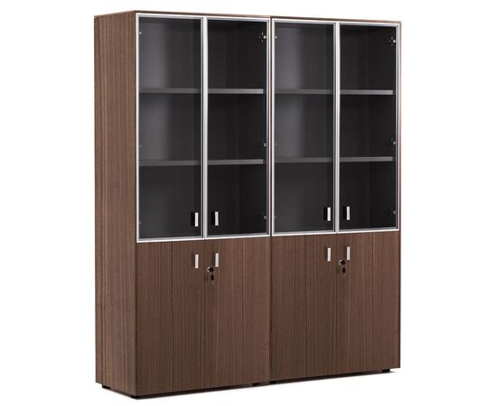 ЭНЦО/ENZO Шкаф комбинированный-x2 162x44xh197 109 728 ECL 51 ЭВКАЛИПТ МОРЕН/АЛЮМ, Основной цвет: ЭВКАЛИПТ МОРЕН/АЛЮМ, Ширина: 162, Высота: 197, Глубина: 44, Максимальная ширина: 162, Максимальная глубина: 44, Максимальная высота: 197, Вес: 268, Объем: 0,59, Бренд: ЦЕНТРЭКСИМ ООО, Артикул для сайта: 109 728 ECL 51, изображение 2post-test