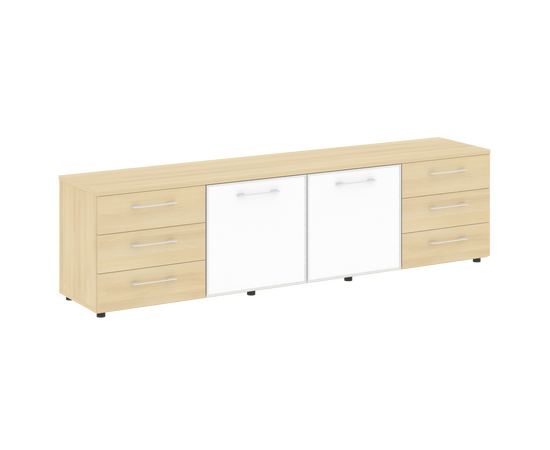 Ялта Тумба модульная 2188x450x580 LT.TS-4.2 black Вяз Благородный/Стекло White, Основной цвет: Вяз Благородный/Стекло White, Ширина: 2188, Высота: 580, Глубина: 450, Максимальная ширина: 2188, Максимальная глубина: 450, Максимальная высота: 580, Объем: 0,202, Бренд: РИВА ООО, Артикул для сайта: LT.TS-4.2 black, изображение 2post-test