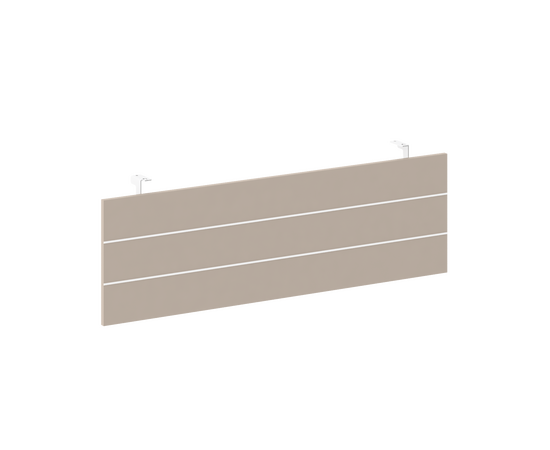 Шифт Царга для стола с греденцией/тумбой 1300x18x400 SK.CGT-200 КАПУЧИНО, Основной цвет: КАПУЧИНО, Ширина: 1300, Высота: 400, Глубина: 18, Максимальная ширина: 1300, Максимальная глубина: 18, Максимальная высота: 400, Объем: 0,01, Бренд: РИВА ООО, Артикул для сайта: SK.CGT-200, изображение 2post-test
