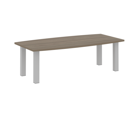 Ялта Стол переговорный 2400x1200x750 LT.SP-2 Вяз Благородный/Металл серый, Основной цвет: Вяз Благородный/Металл серый, Ширина: 2400, Высота: 750, Глубина: 1200, Максимальная ширина: 2400, Максимальная глубина: 1200, Максимальная высота: 750, Объем: 0,279, Бренд: РИВА ООО, Артикул для сайта: LT.SP-2, изображение 2post-test