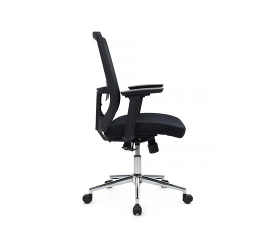 Кресло Фикс RCH 68x68x103/113 831E-3D-M3 Чёрный, Основной цвет: Чёрный, Ширина: 68, Высота: 113, Глубина: 68, Максимальная ширина: 68, Максимальная глубина: 68, Максимальная высота: 113, Вес: 15,4, Материал сиденья: ткань, Механизм: топ-ган люкс, Подголовник: черный пластик 3D, Цвет сиденья: Черный, Цвет спинки: Черный, Максимальная нагрузка: 120, Материал спинки: сетка, Гарантия: 1 год, Страна производитель: Китай, Объем: 0,148, Бренд: РИВА ООО, Артикул для сайта: 831E-3D-M3, изображение 2post-test