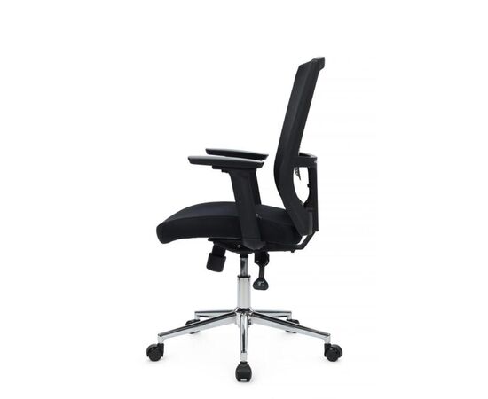 Кресло Фикс RCH 68x68x103/113 831E-3D-M3 Чёрный, Основной цвет: Чёрный, Ширина: 68, Высота: 113, Глубина: 68, Максимальная ширина: 68, Максимальная глубина: 68, Максимальная высота: 113, Вес: 15,4, Материал сиденья: ткань, Механизм: топ-ган люкс, Подголовник: черный пластик 3D, Цвет сиденья: Черный, Цвет спинки: Черный, Максимальная нагрузка: 120, Материал спинки: сетка, Гарантия: 1 год, Страна производитель: Китай, Объем: 0,148, Бренд: РИВА ООО, Артикул для сайта: 831E-3D-M3, изображение 6post-test