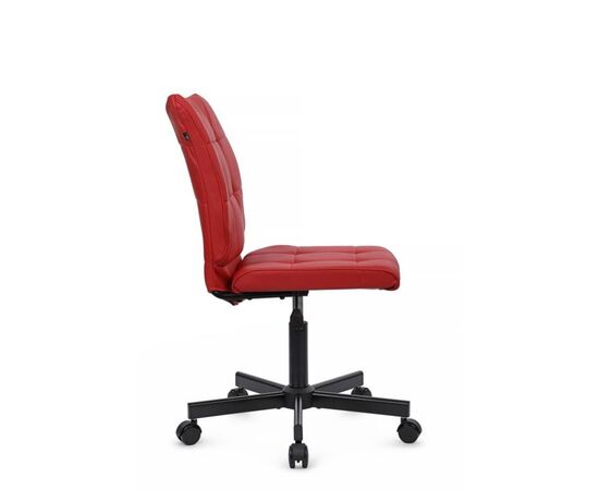 Кресло Соло RCH 56x59x83/93 SLP-205 Красный, Основной цвет: Красный, Ширина: 56, Высота: 93, Глубина: 59, Максимальная ширина: 56, Максимальная глубина: 59, Максимальная высота: 93, Вес: 8, Материал сиденья: экокожа, Механизм: пиастра, Цвет сиденья: Красный, Цвет спинки: Красный, Максимальная нагрузка: 100, Материал спинки: экокожа, Гарантия: 1 год, Страна производитель: Россия, Объем: 0,053, Бренд: РИВА ООО, Артикул для сайта: SLP-205, изображение 2post-test
