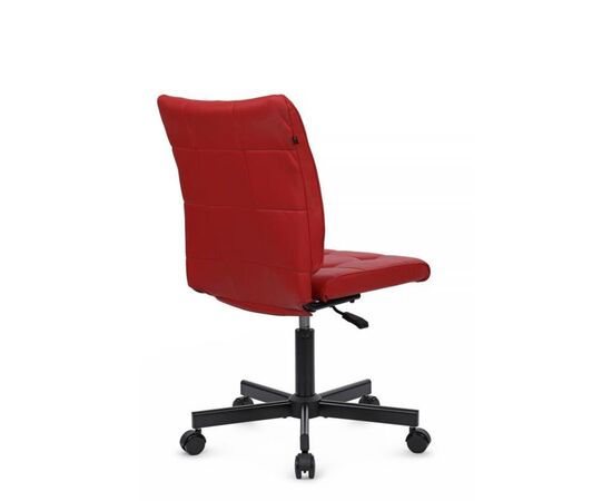 Кресло Соло RCH 56x59x83/93 SLP-205 Красный, Основной цвет: Красный, Ширина: 56, Высота: 93, Глубина: 59, Максимальная ширина: 56, Максимальная глубина: 59, Максимальная высота: 93, Вес: 8, Материал сиденья: экокожа, Механизм: пиастра, Цвет сиденья: Красный, Цвет спинки: Красный, Максимальная нагрузка: 100, Материал спинки: экокожа, Гарантия: 1 год, Страна производитель: Россия, Объем: 0,053, Бренд: РИВА ООО, Артикул для сайта: SLP-205, изображение 3post-test
