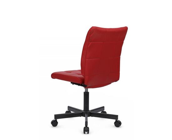 Кресло Соло RCH 56x59x83/93 SLP-205 Красный, Основной цвет: Красный, Ширина: 56, Высота: 93, Глубина: 59, Максимальная ширина: 56, Максимальная глубина: 59, Максимальная высота: 93, Вес: 8, Материал сиденья: экокожа, Механизм: пиастра, Цвет сиденья: Красный, Цвет спинки: Красный, Максимальная нагрузка: 100, Материал спинки: экокожа, Гарантия: 1 год, Страна производитель: Россия, Объем: 0,053, Бренд: РИВА ООО, Артикул для сайта: SLP-205, изображение 5post-test
