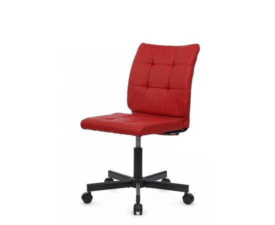 Кресло Соло RCH 56x59x83/93 SLP-205 Красный, Основной цвет: Красный, Ширина: 56, Высота: 93, Глубина: 59, Максимальная ширина: 56, Максимальная глубина: 59, Максимальная высота: 93, Вес: 8, Материал сиденья: экокожа, Механизм: пиастра, Цвет сиденья: Красный, Цвет спинки: Красный, Максимальная нагрузка: 100, Материал спинки: экокожа, Гарантия: 1 год, Страна производитель: Россия, Объем: 0,053, Бренд: РИВА ООО, Артикул для сайта: SLP-205, изображение 7post-test