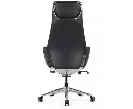 Кресло Наполи 68x68x120/130 YZPN-YR020 Чёрный, Основной цвет: Чёрный, Ширина: 68, Высота: 130, Глубина: 68, Максимальная ширина: 68, Максимальная глубина: 68, Максимальная высота: 130, Вес: 29,9, Материал сиденья: натуральная кожа/экокожа, Механизм: синхромеханизм со слайдером, Подголовник: алюминий, с накладками из кожи в цвет кресла, Цвет сиденья: Черный, Цвет спинки: Черный, Максимальная нагрузка: 120, Материал спинки: натуральная кожа/экокожа, Гарантия: 3 года, Страна производитель: Китай, Объем: 0,28, Бренд: РИВА ООО, Артикул для сайта: YZPN-YR020, изображение 4post-test