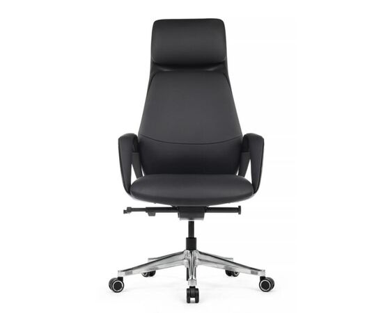 Кресло Наполи 68x68x120/130 YZPN-YR020 Чёрный, Основной цвет: Чёрный, Ширина: 68, Высота: 130, Глубина: 68, Максимальная ширина: 68, Максимальная глубина: 68, Максимальная высота: 130, Вес: 29,9, Материал сиденья: натуральная кожа/экокожа, Механизм: синхромеханизм со слайдером, Подголовник: алюминий, с накладками из кожи в цвет кресла, Цвет сиденья: Черный, Цвет спинки: Черный, Максимальная нагрузка: 120, Материал спинки: натуральная кожа/экокожа, Гарантия: 3 года, Страна производитель: Китай, Объем: 0,28, Бренд: РИВА ООО, Артикул для сайта: YZPN-YR020, изображение 5post-test
