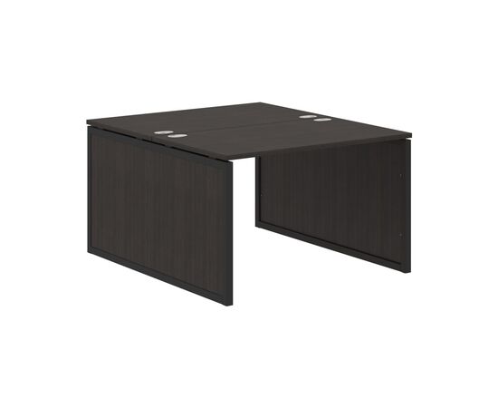 ИКСТЕН КЬЮ ПИ/XTEN-QP Стол 2-х местный 1200х1406х750 XQPWST 1214 Дуб юкон модерн/Антрацит, Основной цвет: Дуб юкон модерн/Антрацит, Ширина: 1200, Высота: 750, Глубина: 1406, Материал: ЛДСП, Вес: 74,2, Объем: 0,202, Бренд: ТАЙПИТ-МК ООО, Артикул для сайта: XQPWST 1214, изображение 2post-test