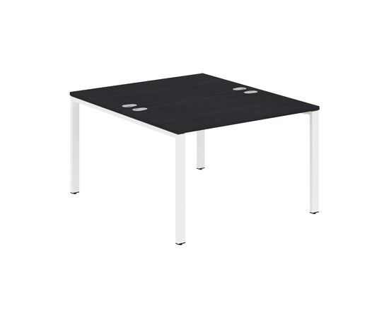 ИКСТЕН С60/XTEN S60 Стол 2-х местный 1200х1406х750 XS6WST 1214 Дуб Юкон/Белый, Основной цвет: Дуб Юкон/Белый, Ширина: 1200, Высота: 750, Глубина: 1406, Материал: ЛДСП, Вес: 48,32, Объем: 0,182, Бренд: ТАЙПИТ-МК ООО, Артикул для сайта: XS6WST 1214, изображение 2post-test
