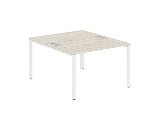 ИКСТЕН С60/XTEN S60 Стол 2-х местный 1200х1406х750 XS6WST 1214 Сосна Эдмонт/белый, Основной цвет: Сосна Эдмонт/белый, Ширина: 1200, Высота: 750, Глубина: 1406, Материал: ЛДСП, Вес: 48,32, Объем: 0,182, Бренд: ТАЙПИТ-МК ООО, Артикул для сайта: XS6WST 1214, изображение 2post-test